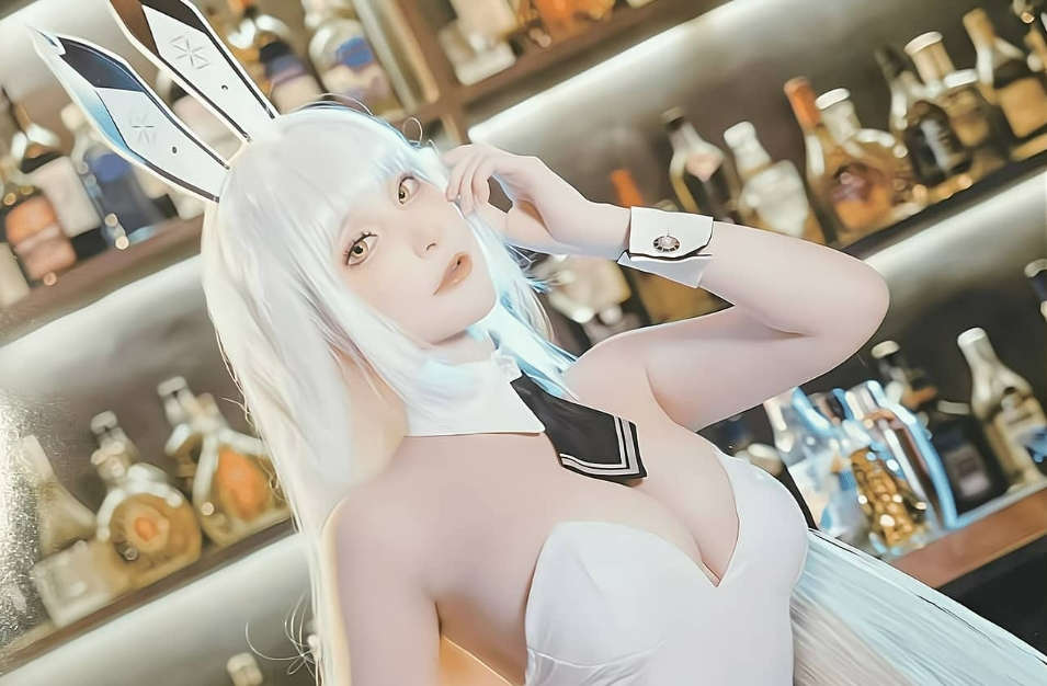 布兰儿兔女郎cosplay：在下萝莉控ii精湛演绎经典角色，细节感十足插图1